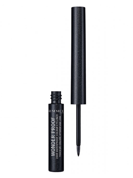 RIMMEL LONDON WONDERPROOF TUS DE OCHI SPARKLY ANTHRACITE 006