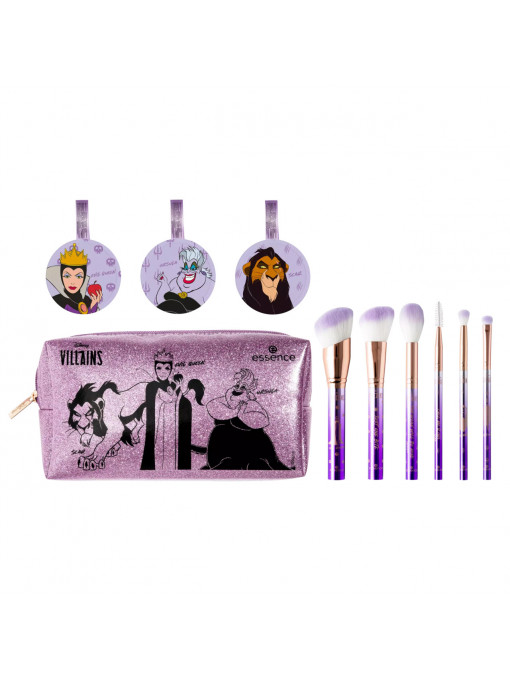 Accesorii make up, essence | Set accesorii make-up disney villains essence | 1001cosmetice.ro