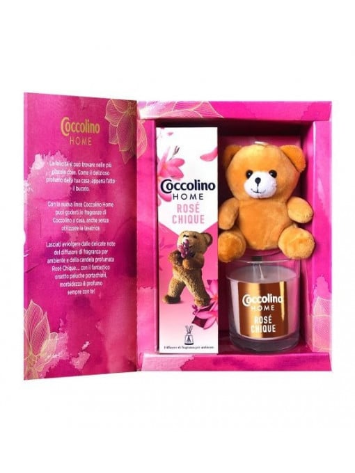 Set home rose chique coccolino 1 - 1001cosmetice.ro