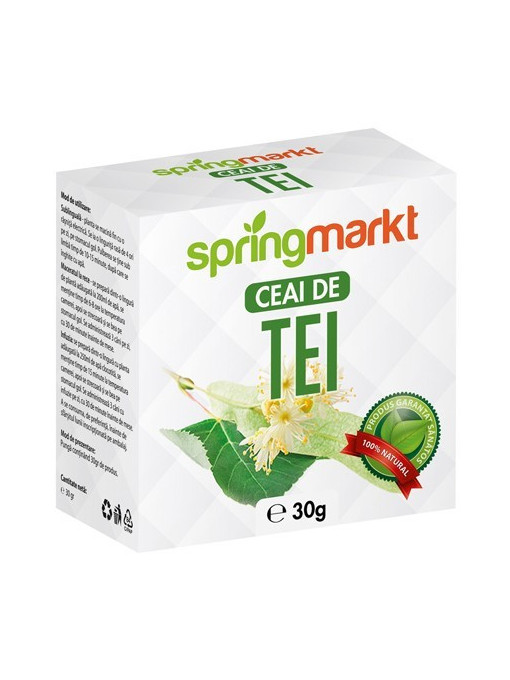 Suplimente &amp; produse bio | Springmarkt ceai tei flori | 1001cosmetice.ro