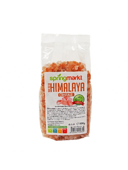 Alimente &amp; ceaiuri | Springmarkt sare roz de himalaya cristale 5-7 mm | 1001cosmetice.ro