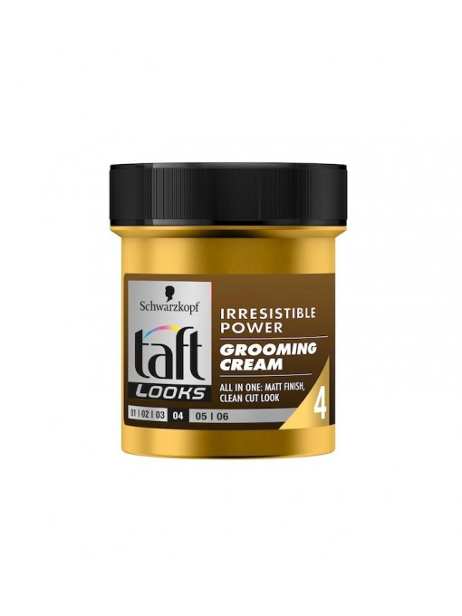 Gel &amp; ceara, taft | Taft looks irresistible power grooming cream crema modelatoare par | 1001cosmetice.ro