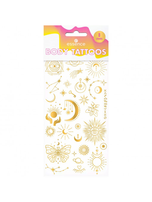 Crema corp | Tatuaje de corp 8 coli, body tattoos essence | 1001cosmetice.ro