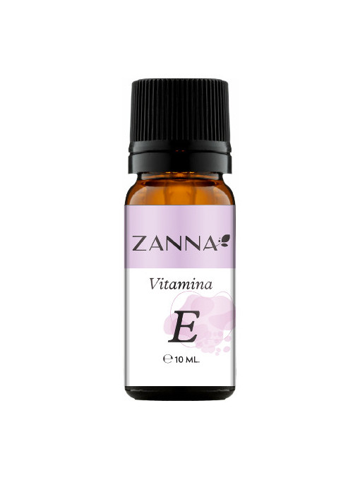 Ulei cosmetic cu Vitamina E, uz extern, Zanna, 10 ml