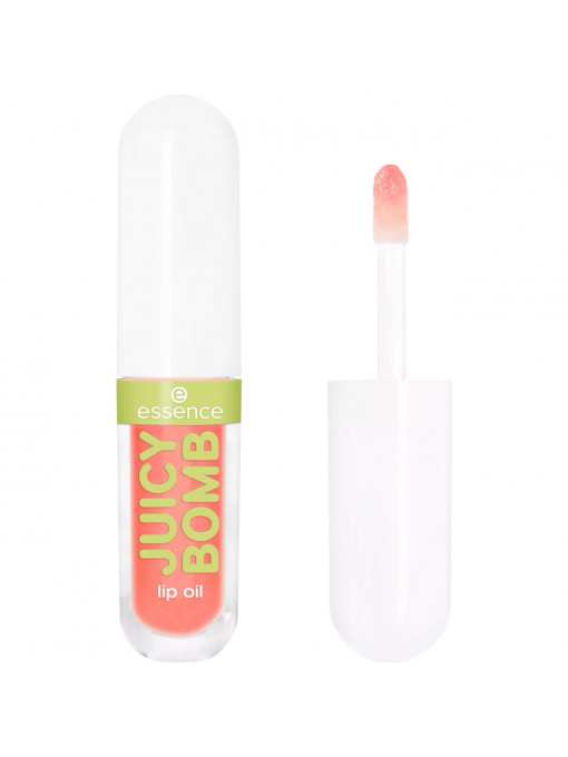 Gloss | Ulei pentru buze juicy glow juicy bomb mandarin miracle 03, essence | 1001cosmetice.ro