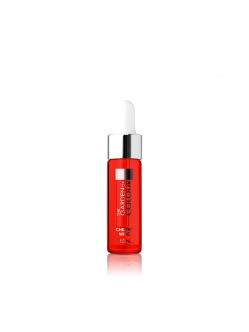 Unghii, silcare | Ulei pentru unghii si cuticule the garden of color, cu pipeta cherry wine silcare,15 ml | 1001cosmetice.ro