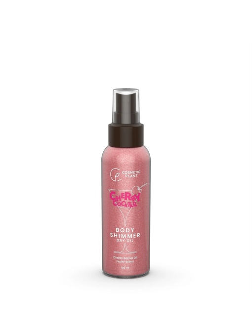 Corp | Ulei uscat, stralucitor pentru corp, cherry cocktail, cosmetic plant, 100 ml | 1001cosmetice.ro