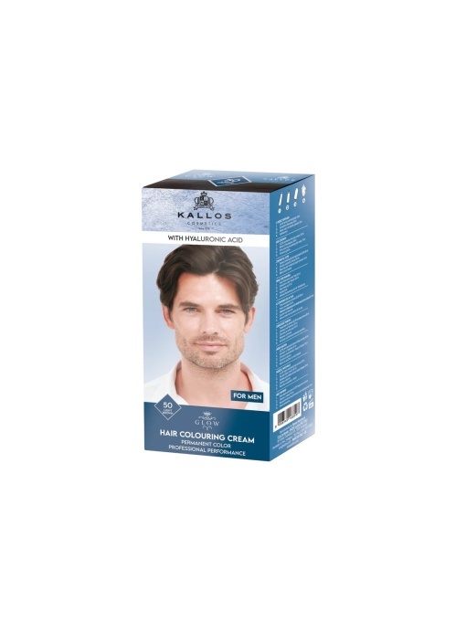 [Vopsea de par pentru barbati, kallos glow, 50 saten deschis, 60 ml - 1001cosmetice.ro] [1]
