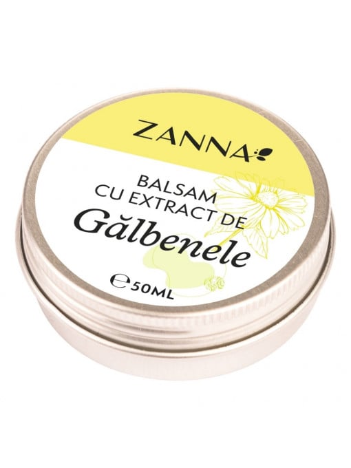 Ingrijire corp, adams | Zanna balsam unguent cu extract de galbenele 50 ml | 1001cosmetice.ro
