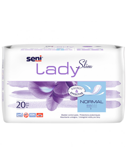 Corp, seni | Absorbante urologice lady normal 3 seni, pachet 20 buc | 1001cosmetice.ro