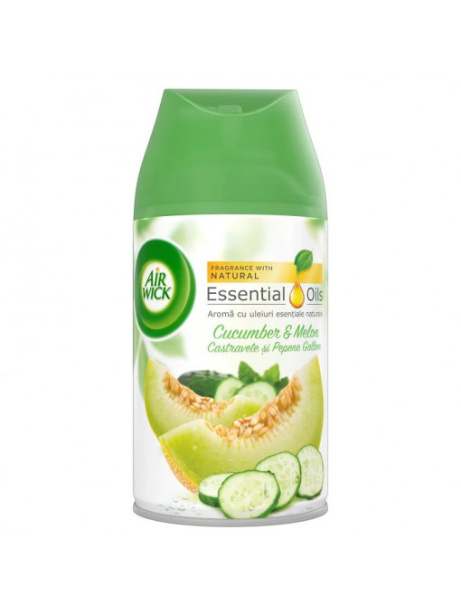 Odorizante camera | Air wick rezerva odorizant de camera automatic spray cucumber & melon | 1001cosmetice.ro