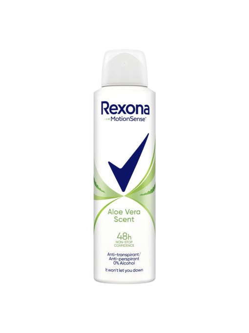 Promotii | Antiperspirant deodorant spray aloe vera, rexona motionsense, 150 ml | 1001cosmetice.ro