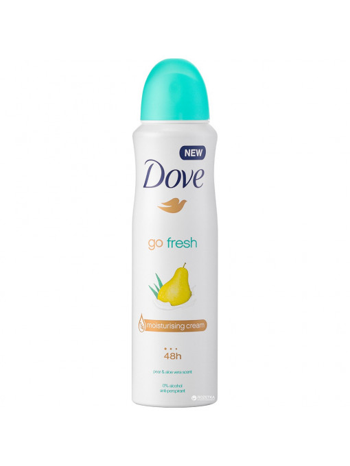 Antiperspirant deodorant spray go fresh pear & aloe vera, dove 1 - 1001cosmetice.ro