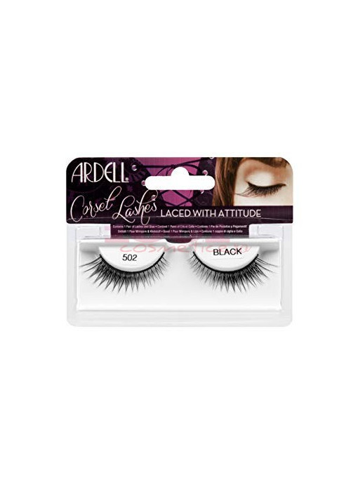 Ardell corset lashes 502 black 1 - 1001cosmetice.ro