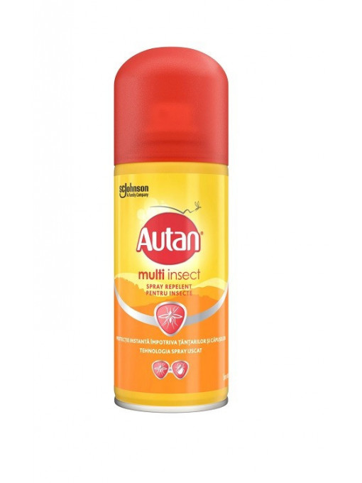 Autan protection plus spray anti-intepaturi capuse - tantari - muste 1 - 1001cosmetice.ro
