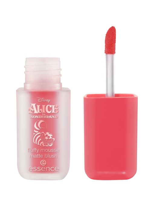 Fard de obraz (blush) | Blush fluffy mousse matte, disney alice in wonderland, 01 absolutely paw-some, essence, 3.7 g | 1001cosmetice.ro