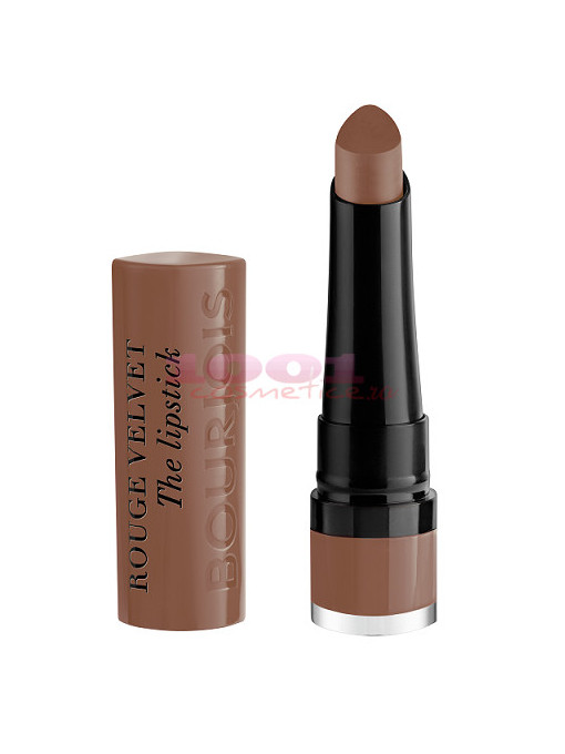 Burjois velvet rouge the lipstick ruj de buze 22 moka-dero 1 - 1001cosmetice.ro