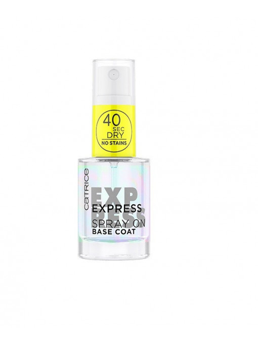 Catrice express spray on base coat spray de uscare a manichiurii 1 - 1001cosmetice.ro