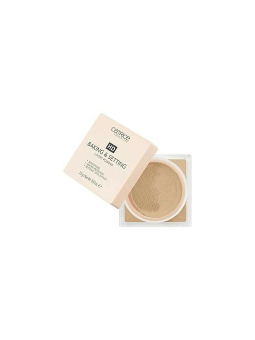 Pudra, catrice | Catrice hd baking & setting loose powder pudra fixatoare pulbere cool beige c03 | 1001cosmetice.ro