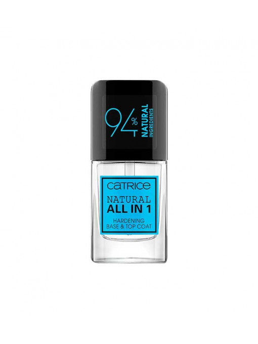 Oja &amp; tratamente | Catrice nail hardening base & top coat all in 1 baza & top coat pentru intarirea unghiilor | 1001cosmetice.ro