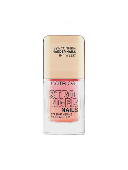 CATRICE STRONGER NAILS STRENGHTENING NAIL LACQUER LAC DE UNGHII INTARITOR EXPRESSIVE PINK 07
