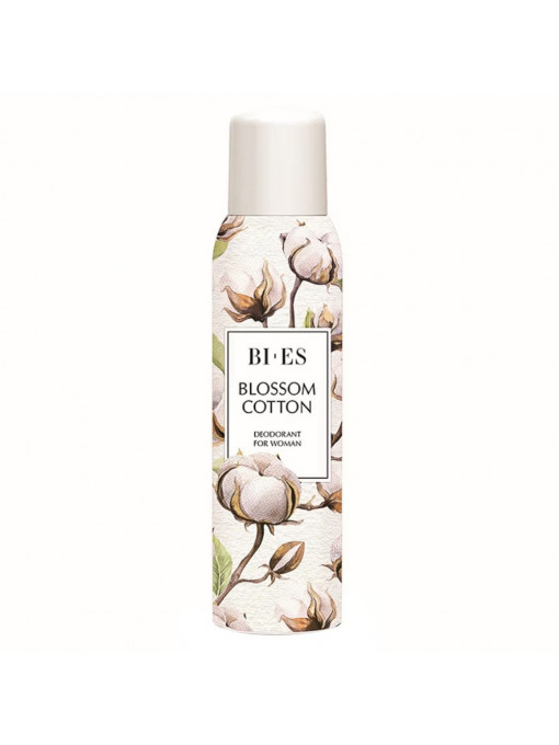 Spray & stick dama | Deodorant blossom cotton bi-es, 150 ml | 1001cosmetice.ro