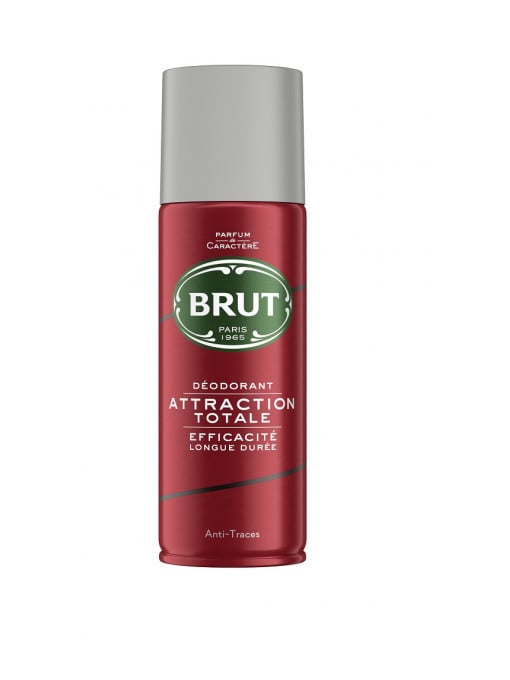 Spray &amp; stick barbati, brut | Deodorant body spray, brut attraction totale, 200 ml | 1001cosmetice.ro