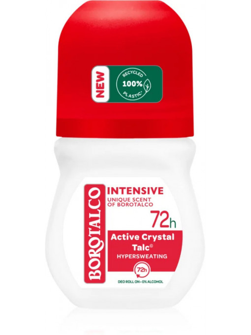 Borotalco | Deodorant roll-on 72h intensive parfum unique scent of borotalco, borotalco, 50 ml | 1001cosmetice.ro
