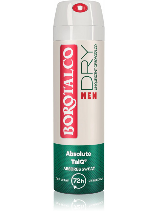 Promotii | Deodorant spray men dry 72h pentru barbati parfum unique scent of borotalco, borotalco, 150 ml | 1001cosmetice.ro