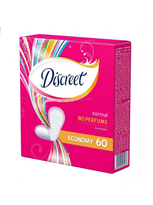 Discreet | Discreet no perfume normal absorbante zilnice | 1001cosmetice.ro