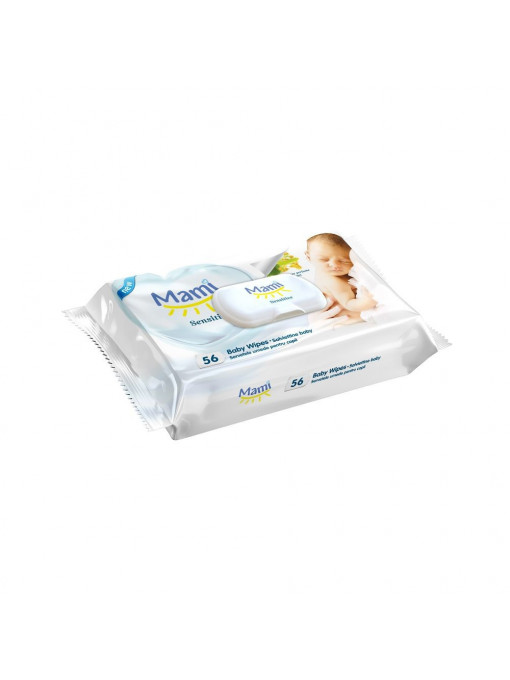 Copii, spring line | Doctor wipes mami sensitive servetele umede pentru copii 56 bucati | 1001cosmetice.ro