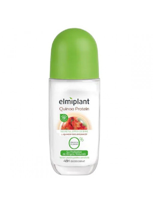 Elmiplant | Elmiplant antiperspirant deo roll-on quinoa protein 48h | 1001cosmetice.ro