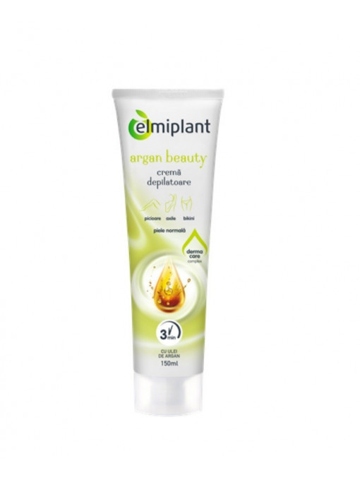 Corp, elmiplant | Elmiplant crema depilatoare 3 minute argan beauty piele normala | 1001cosmetice.ro