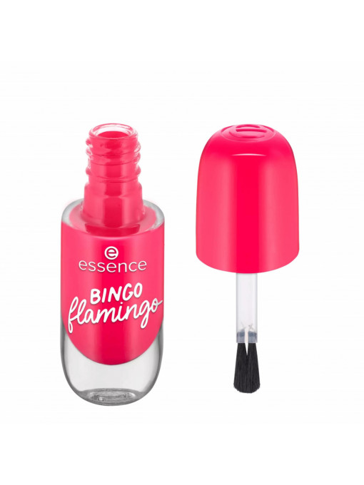 Essence gel nail colour lac de unghii cu aspect de gel13 bingo flamingo 1 - 1001cosmetice.ro