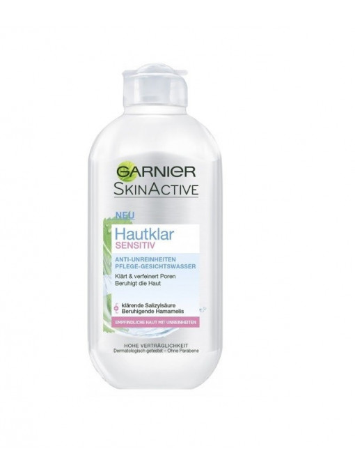 Promotii | Garnier skin active gel de curatare pentru ten sensibil | 1001cosmetice.ro