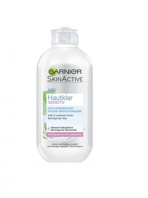 Gel &amp; masca de curatare, garnier | Garnier skin active gel de curatare pentru ten sensibil | 1001cosmetice.ro