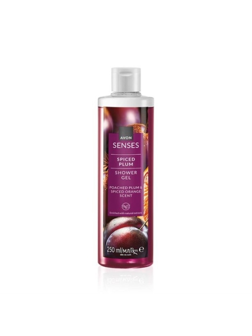 Corp, avon | Gel de dus spiced plum avon, 250 ml | 1001cosmetice.ro