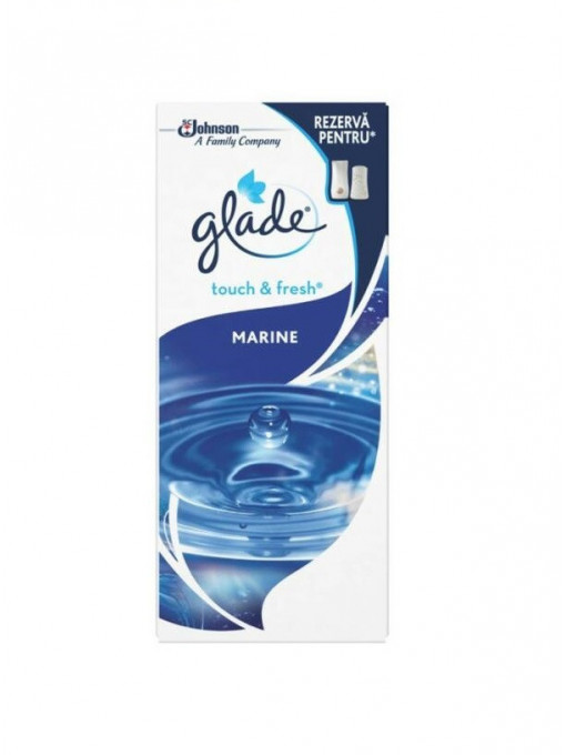 Glade rezerva pentru aparat touch & fresh marine, 10 ml 1 - 1001cosmetice.ro