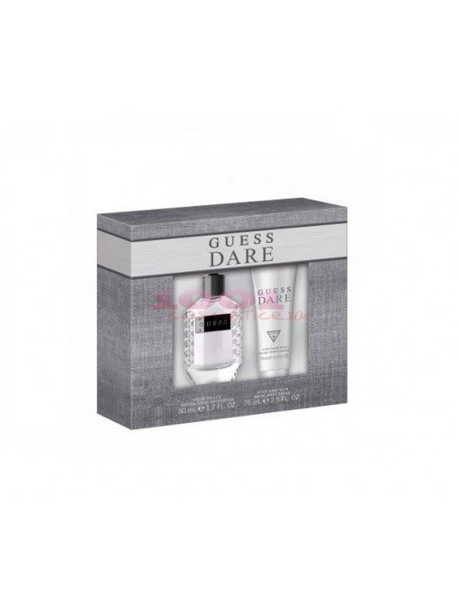 Guess dare set cadou barbati edt 50 ml + after shave balsam 75 ml 1 - 1001cosmetice.ro
