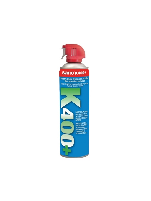 Pardoseli | Insecticid cu aerosol k400+, sano, 500 ml | 1001cosmetice.ro