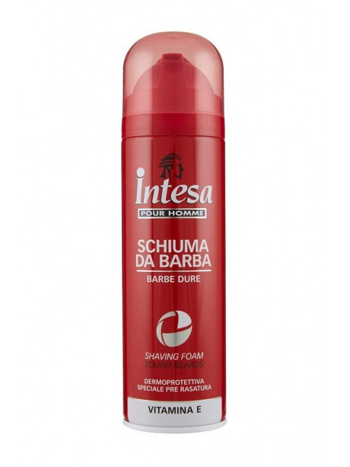 Intesa | Intesa pour homme shaving foam tough beards spuma de ras cu vitamina e | 1001cosmetice.ro