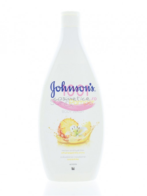 Johnson soft & pamper body wash with pineapple & lily aroma 1 - 1001cosmetice.ro