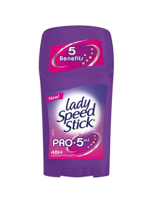 Spray &amp; stick dama, model: stick | Lady speed stick pro 5 deodorant antiperspirant stick | 1001cosmetice.ro