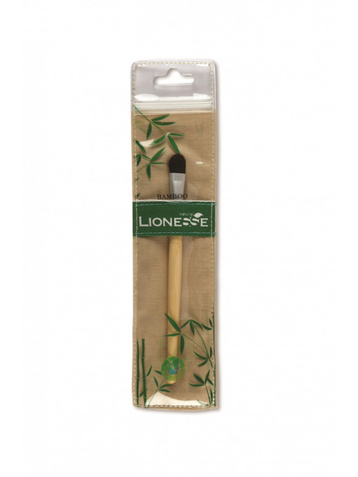 Accesorii machiaj, tip accesorii makeup: pensule | Lionesse bamboo eyeshadow applicator pensula pentru fard de ochi 324 | 1001cosmetice.ro