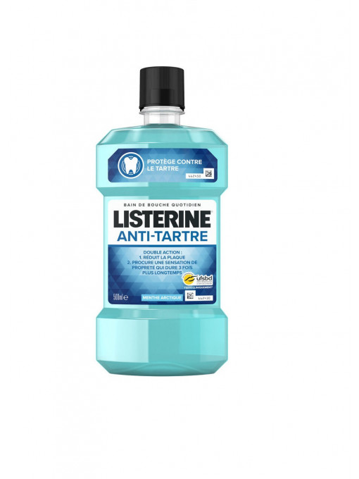 LISTERINE ANTI TARTRE APA DE GURA ANTI TARTRU, 500 ML