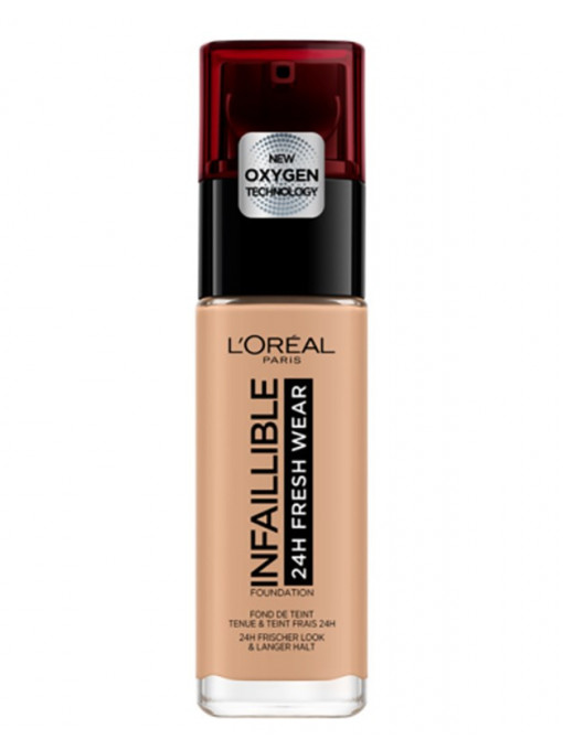 Make-up | Loreal infaillible 32h fresh wear fond de ten naturel beige sable/sand 220 | 1001cosmetice.ro
