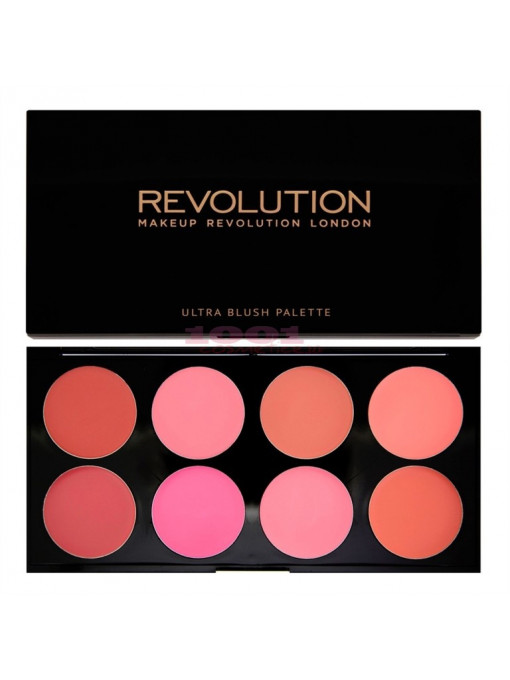 Makeup revolution london ultra blush all about cream paleta 1 - 1001cosmetice.ro