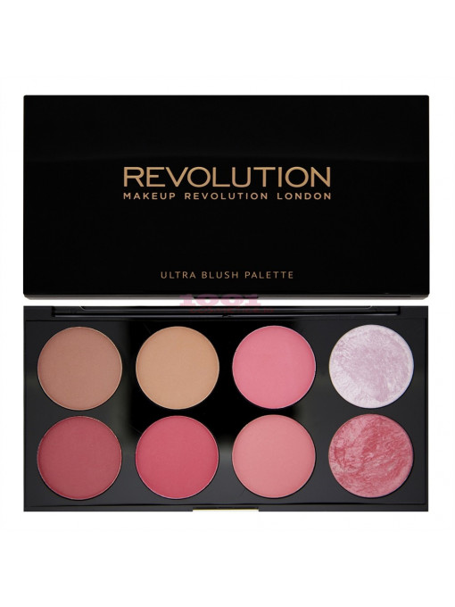 Makeup revolution london ultra blush palette sugar and spice 1 - 1001cosmetice.ro