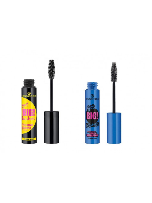 Make-up | Mascara get big! lashes volume boost, essence, 12 ml | 1001cosmetice.ro