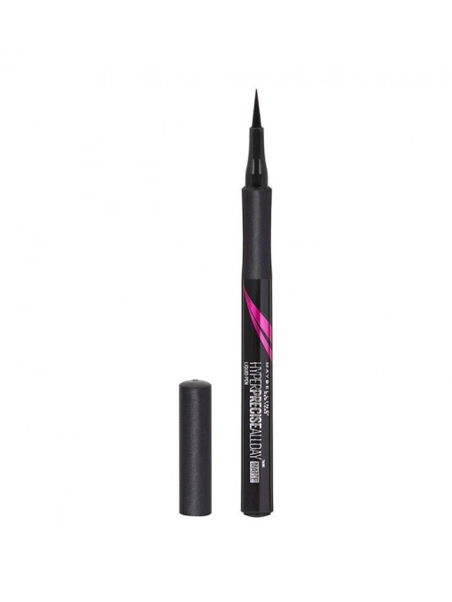 Promotii | Maybelline hyperprecise all day tus de ochi tip carioca black matte | 1001cosmetice.ro